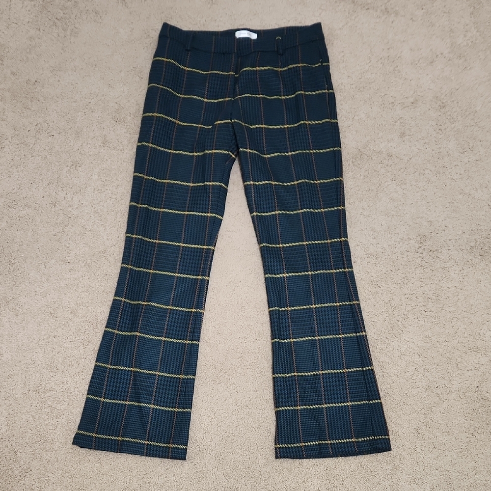Anine Bing Cindy Plaid Trousers